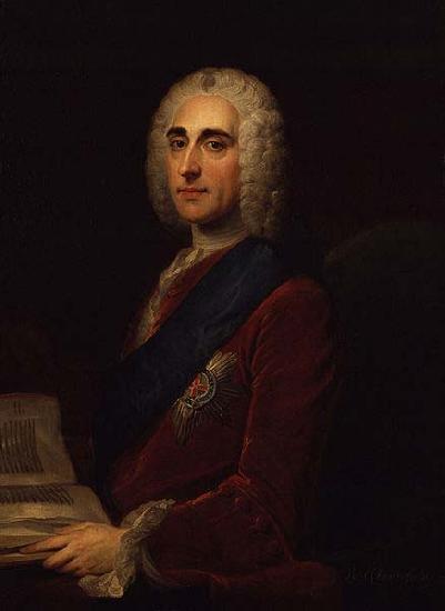 William Hoare Philip Dormer Stanhope, 4th Earl of Chesterfield